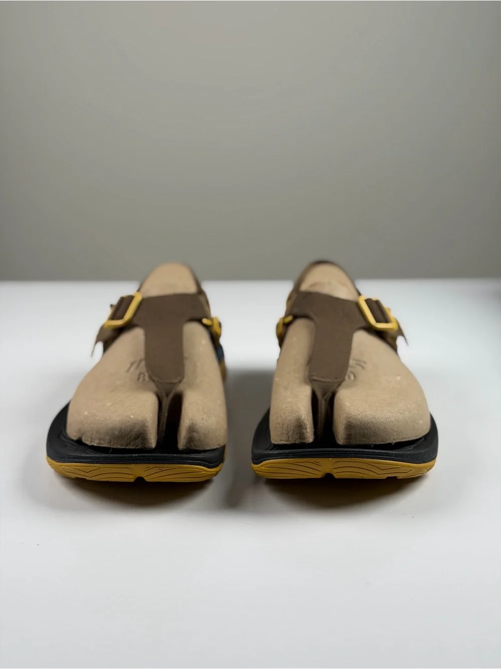 Lems Switchback Knit Sandal in Twig, Size 9 Men / 10 Women